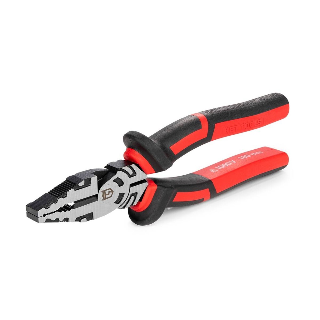 Пассатижи диэлектрические 180 мм серия ERGOLINE