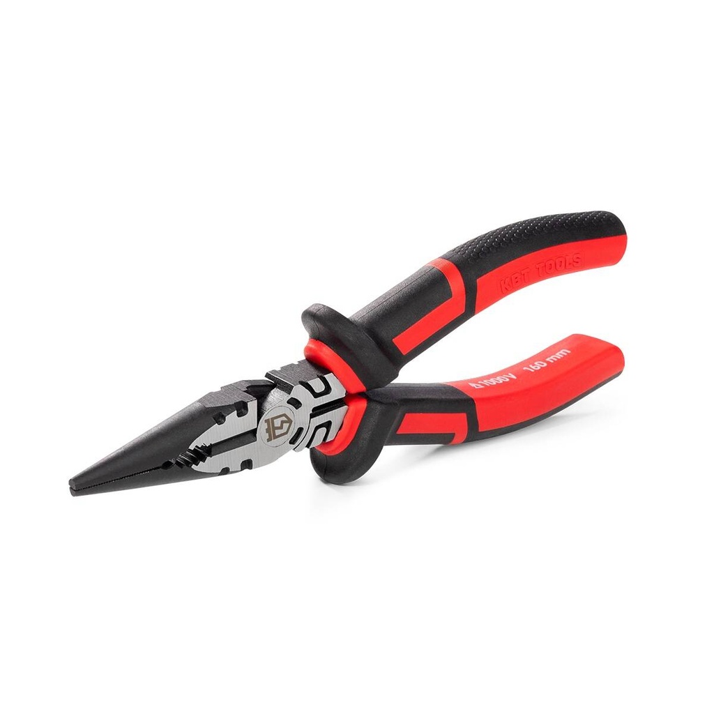 Длинногубцы диэлектрические 160 мм серия ERGOLINE